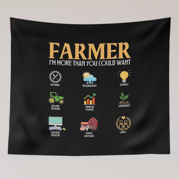Item preview, Farmer - I'm more than you could want designed and sold by Rubi16.