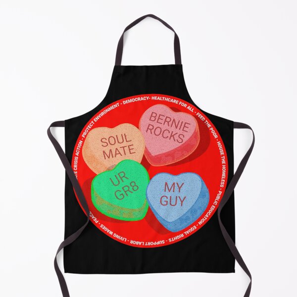 Item preview, PMD00288 Progressive Movement Designs Valentine Candy funny messages v6 promotes progressive goals and honors Bernie Sanders Feelin the Bern designed and sold by ProgressiveLeft.