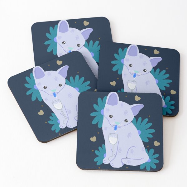 Item preview, Cat and milk designed and sold by maddydoodlesoup.