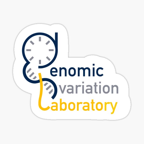 GVL logo (text only) Sticker