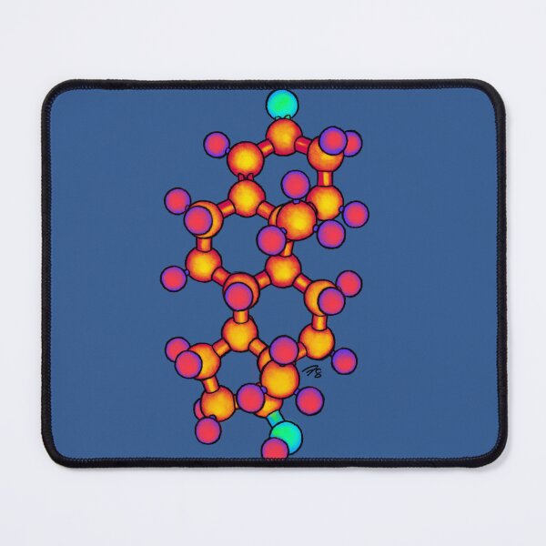 Item preview, Testosterone: The Hormone, The Molecule designed and sold by FreyStrandDraws.