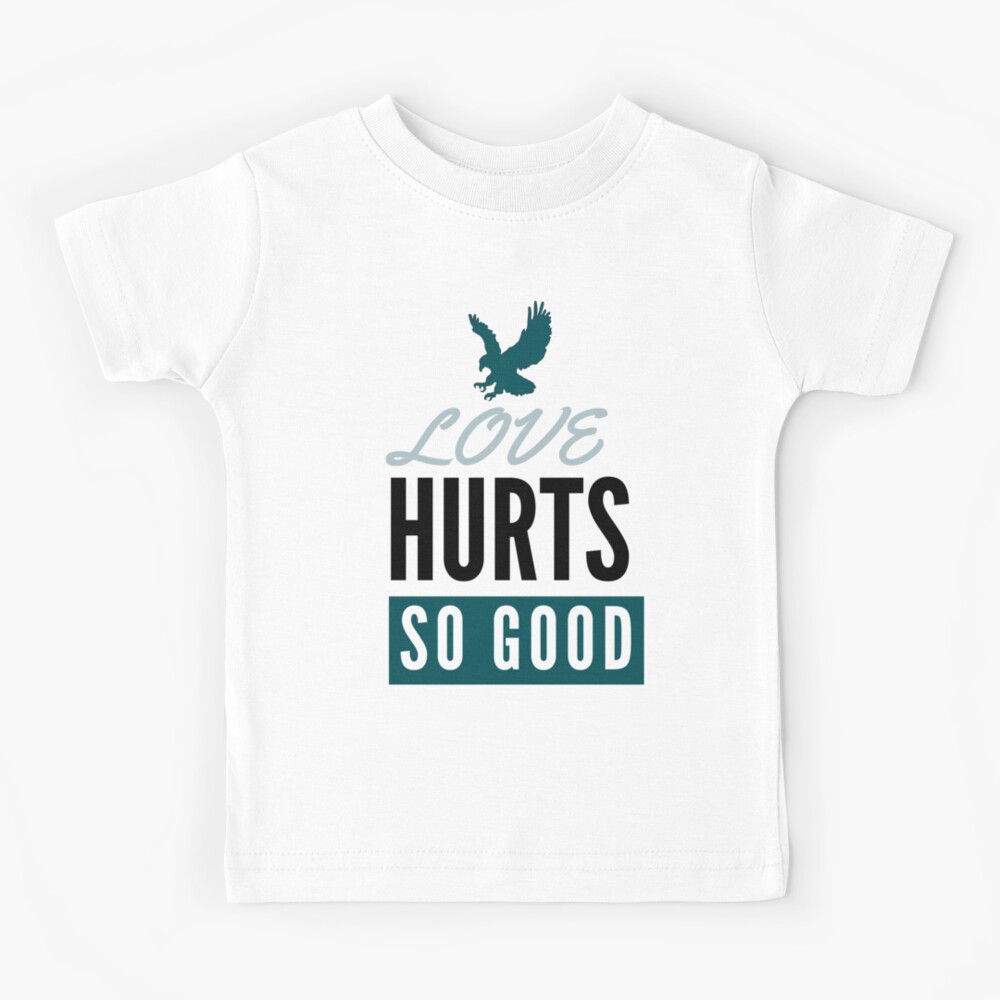 Jalen Hurts - Philadelphia Eagles Watercolor Kids T-Shirt by