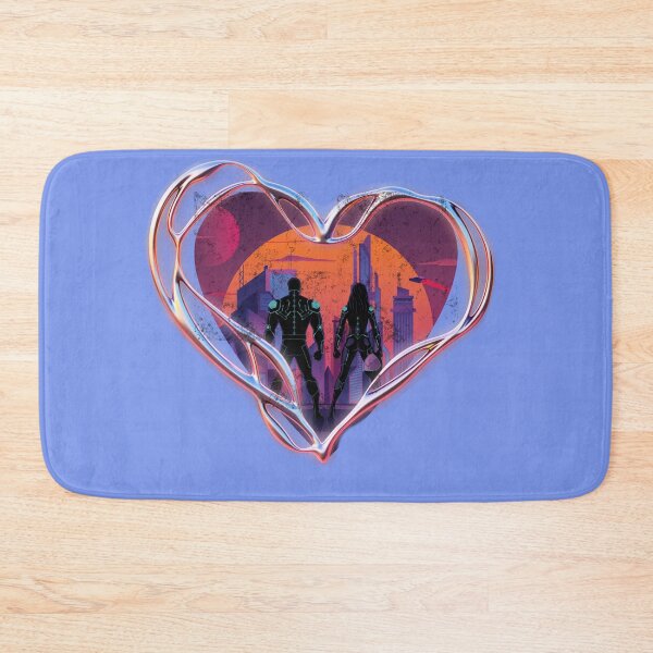 Item preview, Sweet and cute metalic heart in anime style designed and sold by AEROSPACE-IND.