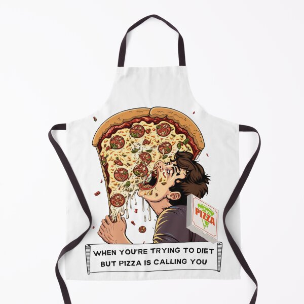 Item preview, When You're Trying to Diet But Pizza is Calling You designed and sold by AniMangArt.