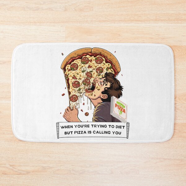 Item preview, When You're Trying to Diet But Pizza is Calling You designed and sold by AniMangArt.