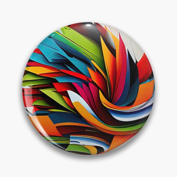 Item preview, Violent abstract explosion of colors designed and sold by RK - Shop.