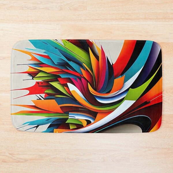 Item preview, Violent abstract explosion of colors designed and sold by RK - Shop.