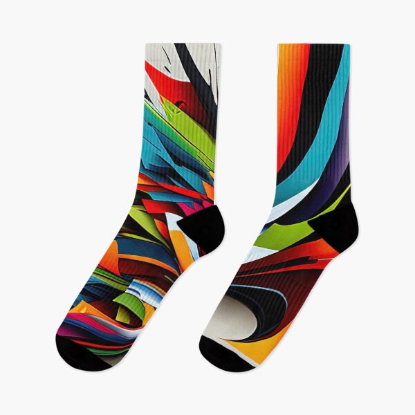 Item preview, Violent abstract explosion of colors designed and sold by RK - Shop.
