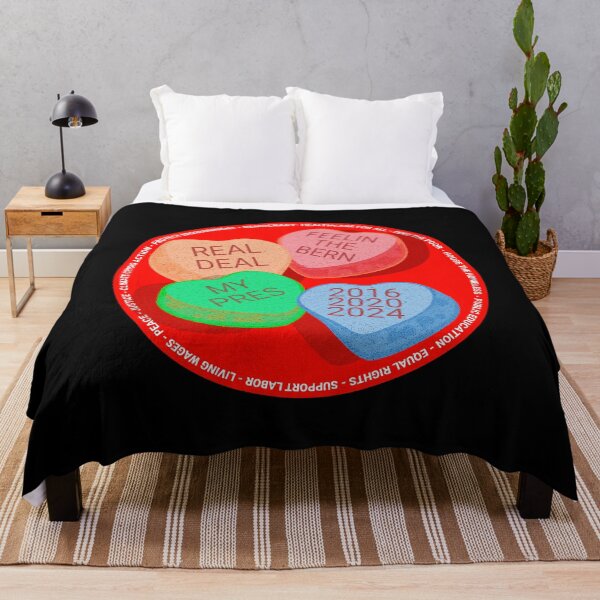 Item preview, PMD00291 Progressive Movement Designs Valentine Candy funny messages v9 promotes progressive goals and honors Bernie Sanders Feelin the Bern designed and sold by ProgressiveLeft.