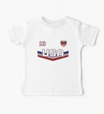 USA Soccer Female Team Nummer 13 Baby T-Shirt