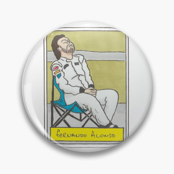 Item preview, Fernando Alonso Deckchair designed and sold by BadlyDrawnF1.