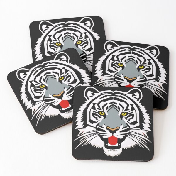 Item preview, White Bengal Tiger Face  designed and sold by A-J-S-Designs.