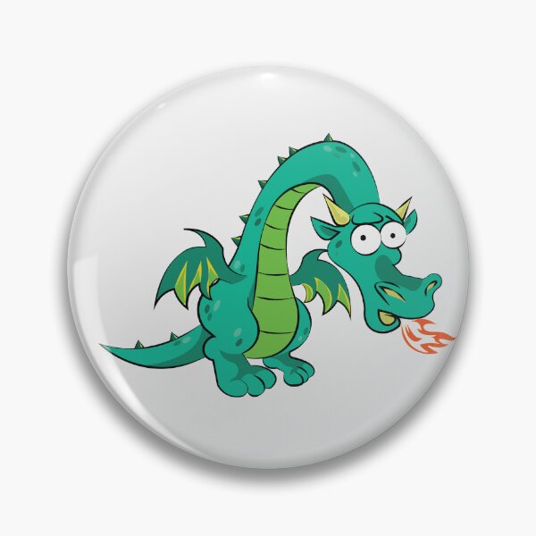 Item preview, Hand-drawn Digital Art. Funny Dragon designed and sold by DigiPicStock.