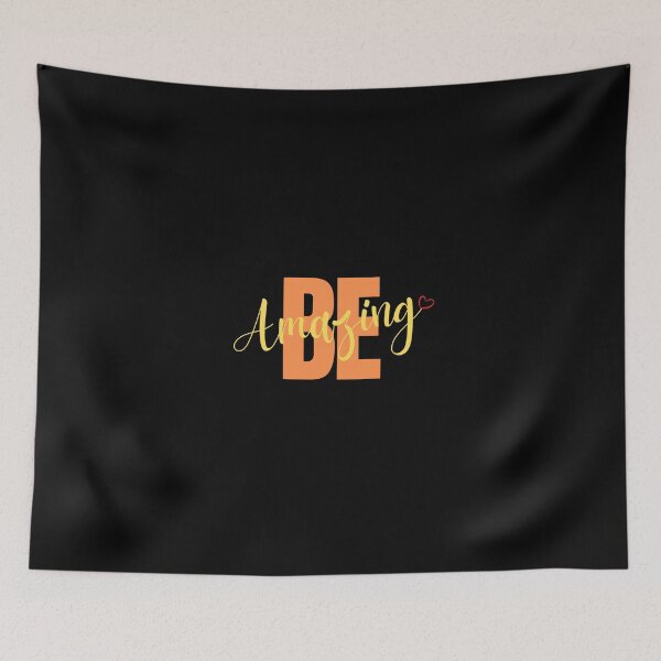 Item preview, Be Amazing with this red heart designed and sold by TreetopStudios.