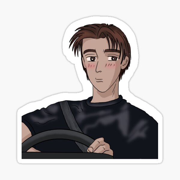 Natsuki & Takumi (Initial D) Sticker for Sale by IHolyBreadI