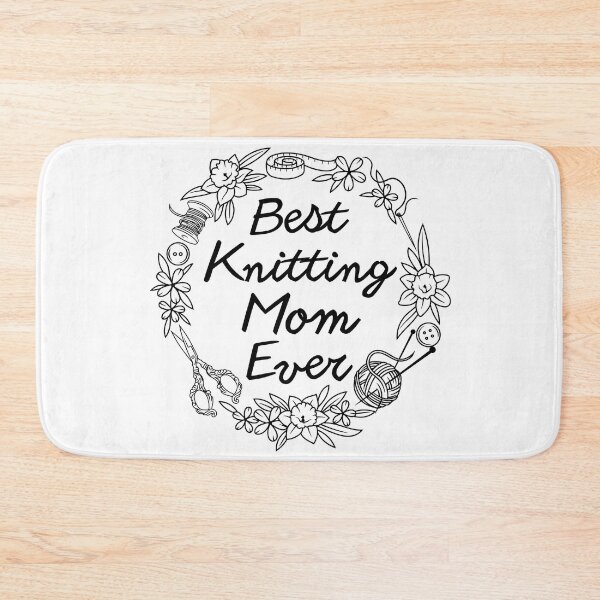 Item preview, Best Knitting Mom Ever , Best Mom Ever  designed and sold by hijasminflower.
