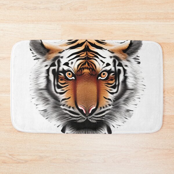 Item preview, Animal print zebra patterned tiger designed and sold by Goatonfire.