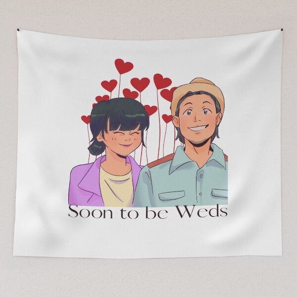 Item preview, "Soon To Be Weds" - Newly engaged couple, wife material, Fiance leveled designed and sold by craftymilenials.