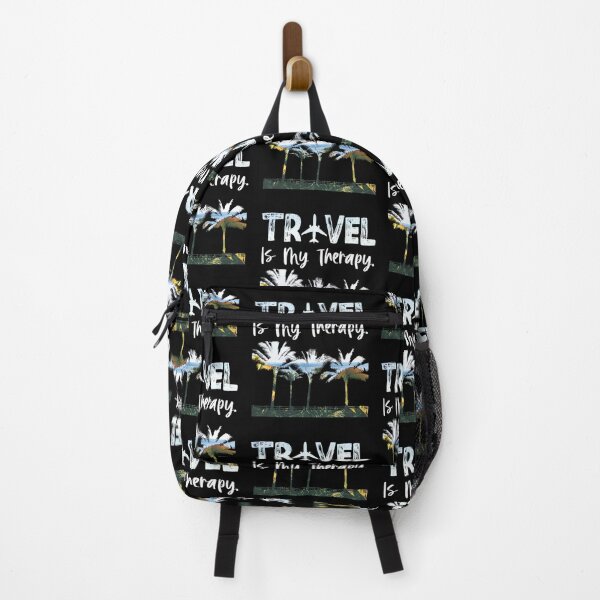 Item preview, Travel Is My Therapy Art designed and sold by WiseNomad.