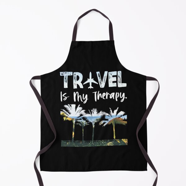 Item preview, Travel Is My Therapy Art designed and sold by WiseNomad.