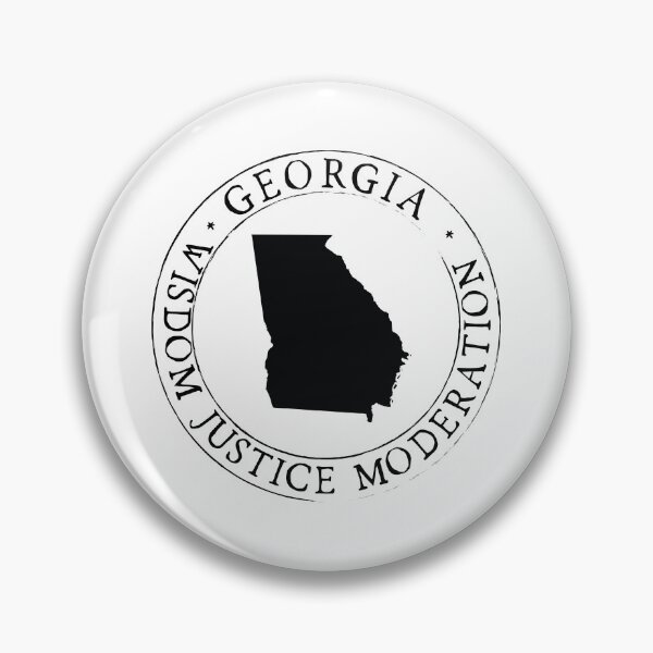 Item preview, Georgia Round emblem designed and sold by Daily Miracles.