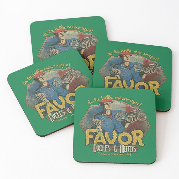 Item preview, Favor Cycles & Motos de la Belle Mécanique 1898 designed and sold by AstroZombie6669.
