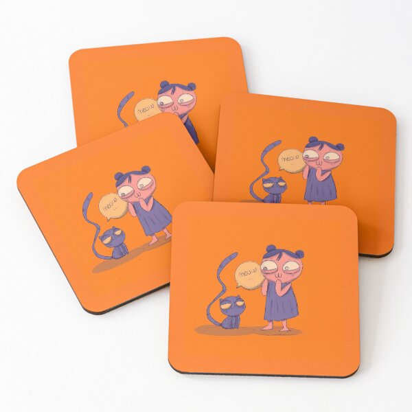 Item preview, Midnight Mews: The Blue Duo designed and sold by NFHGraphic.