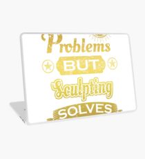 i got 99 problems solved probleme Sculpting Laptop Skin