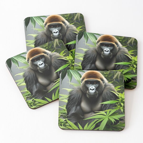 Item preview, Cannabis gorilla designed and sold by StarDust43.