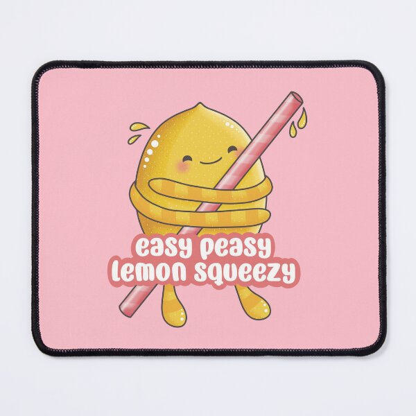 Item preview, Easy Peasy Lemon Squeezy Huggable Lemonade Monster Buddy designed and sold by TheBunnoBandit.