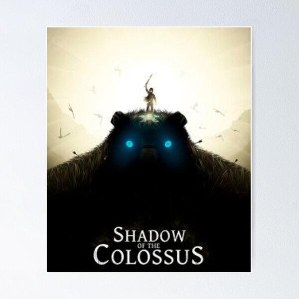 Shadow of The Colossus Special Limited Edition Map Poster Print (NO GAME!)  PS4