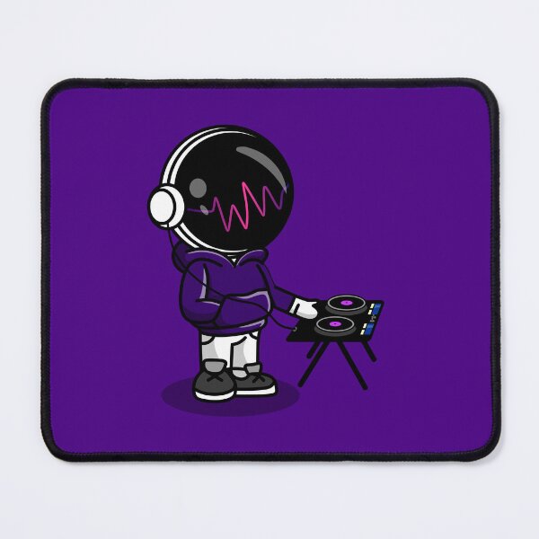 Item preview, Astronaut in music space designed and sold by josumitofc.
