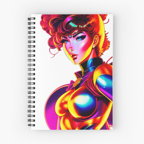 Item preview, Cosmic Radiant: The Vibrant Space Anime Girl #2 designed and sold by AstroKrushStore.