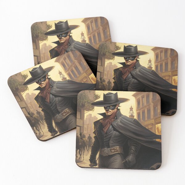 Item preview, El Zorro, The Masked Avenger designed and sold by BeerBot.