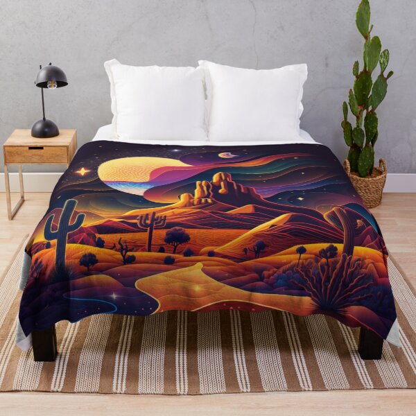 Item preview, Desert at night designed and sold by Cheese Design Studio.