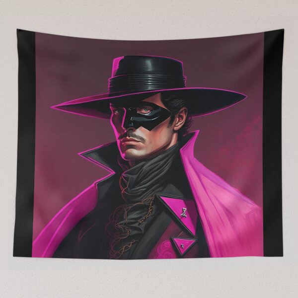 Item preview, El Zorro, The Masked Avenger designed and sold by BeerBot.