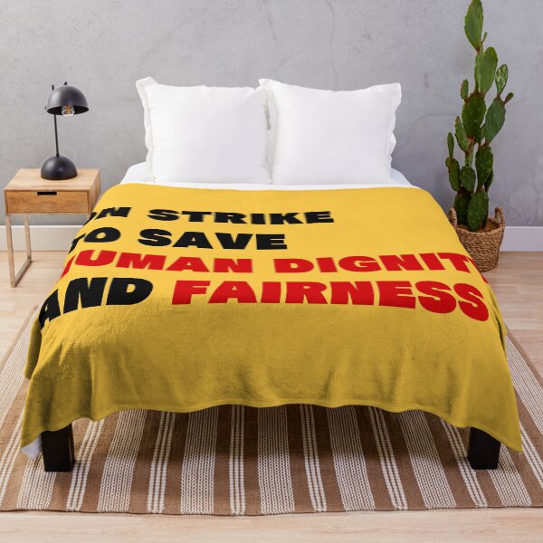 Item preview, On Strike To Save Human Dignity and Fairness designed and sold by Deutschic.