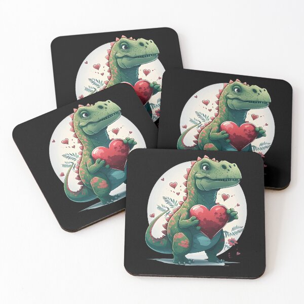 Item preview, Dinosaur Love Cute Valentine's Day designed and sold by Med ing.