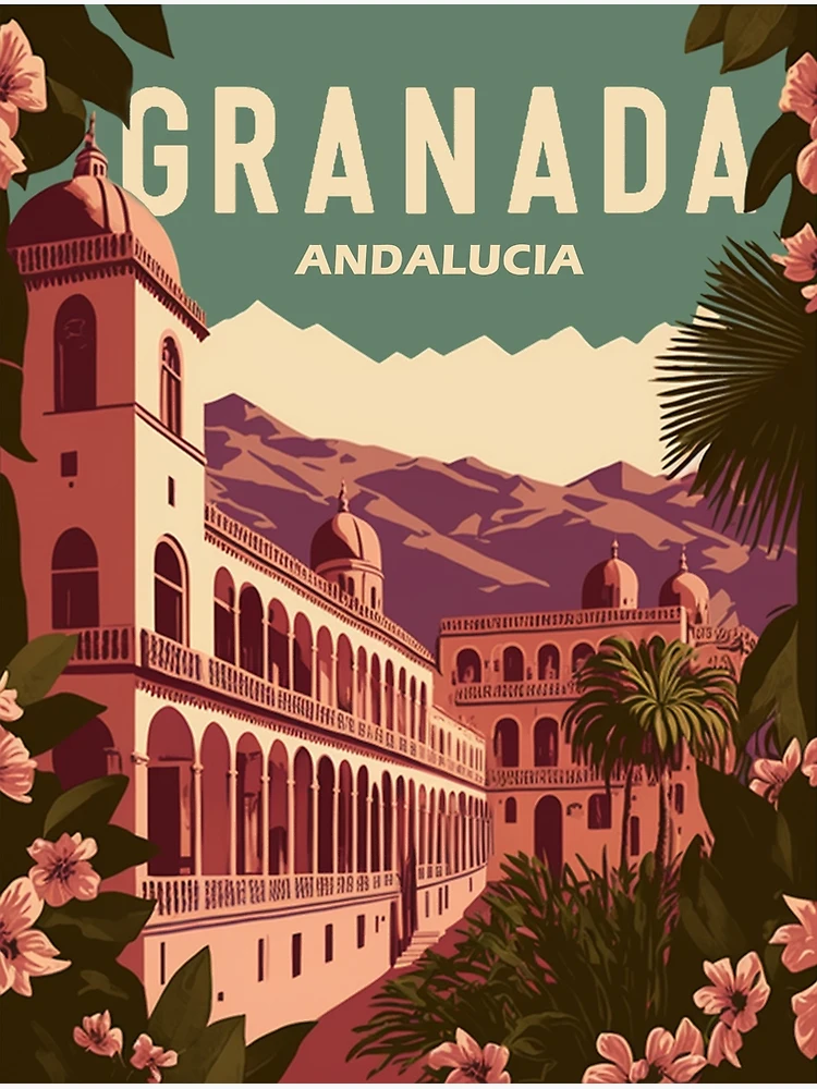 Seville Spain Vintage Minimal Retro Travel Poster | Poster