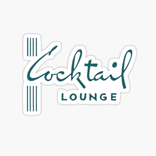 Item preview, Vintage Cocktail Lounge designed and sold by QuayTradingCo.