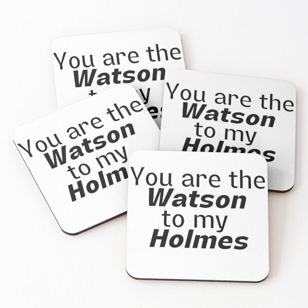 Item preview, Perfect Duo Watson and Holmes designed and sold by JawsomeCreates.