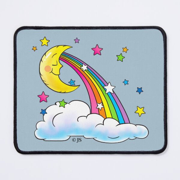 Item preview, Retro Rainbow Moon designed and sold by missmidie.