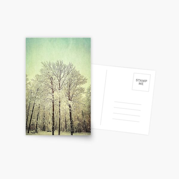 Item preview, Dreamy Snowy Trees 1 designed and sold by OneDayArt.