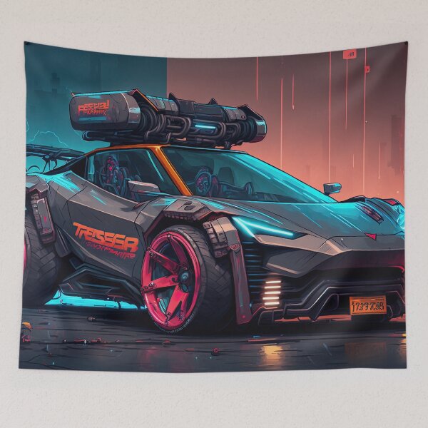 Item preview, Electric Sports Car Revolution Race To The Future designed and sold by ultra-cool.