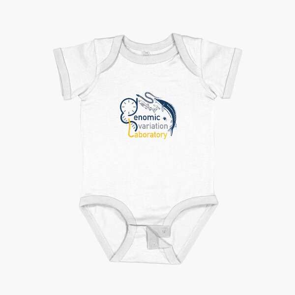 UC Davis GVL Animals Short Sleeve Baby One-Piece