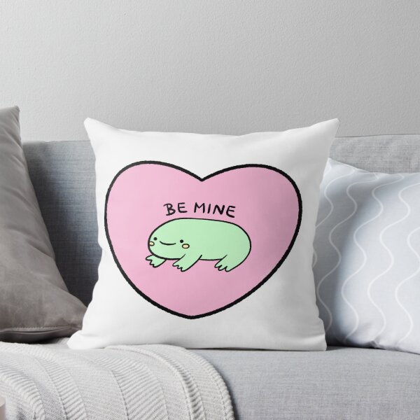 Item preview, Be Mine | Valentine’s Day Happy Green Frog in a Pink Heart designed and sold by iristocat.