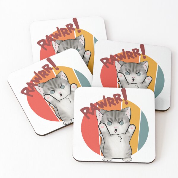 Item preview, Cat rawrr! designed and sold by Buitan.
