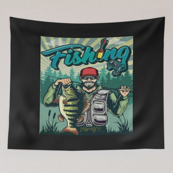 Item preview, Fishermen best Fishing Fish Art representation designed and sold by AssamFT.