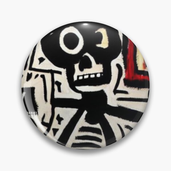 Item preview, Skull And Bones Skeleton Graffiti Art designed and sold by itzbart.