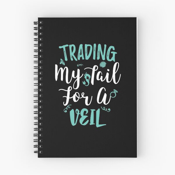Item preview, Trading My Tail For A Veil Mermaid Bachelorette Bridal Shirt designed and sold by BUBLTEES.
